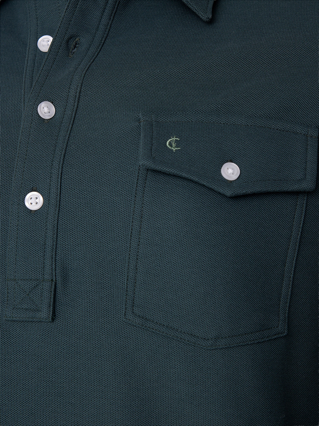 Criquet Men's Long Sleeve Players Polo