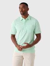Criquet Men's Oxford Piqué Players Polo - Saint Bernard