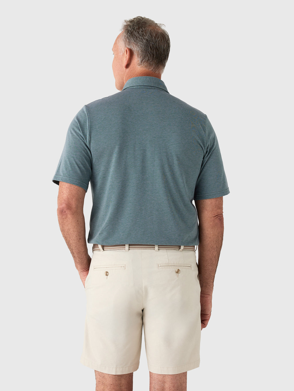 Criquet Men's Performance Players Polo - Saint Bernard