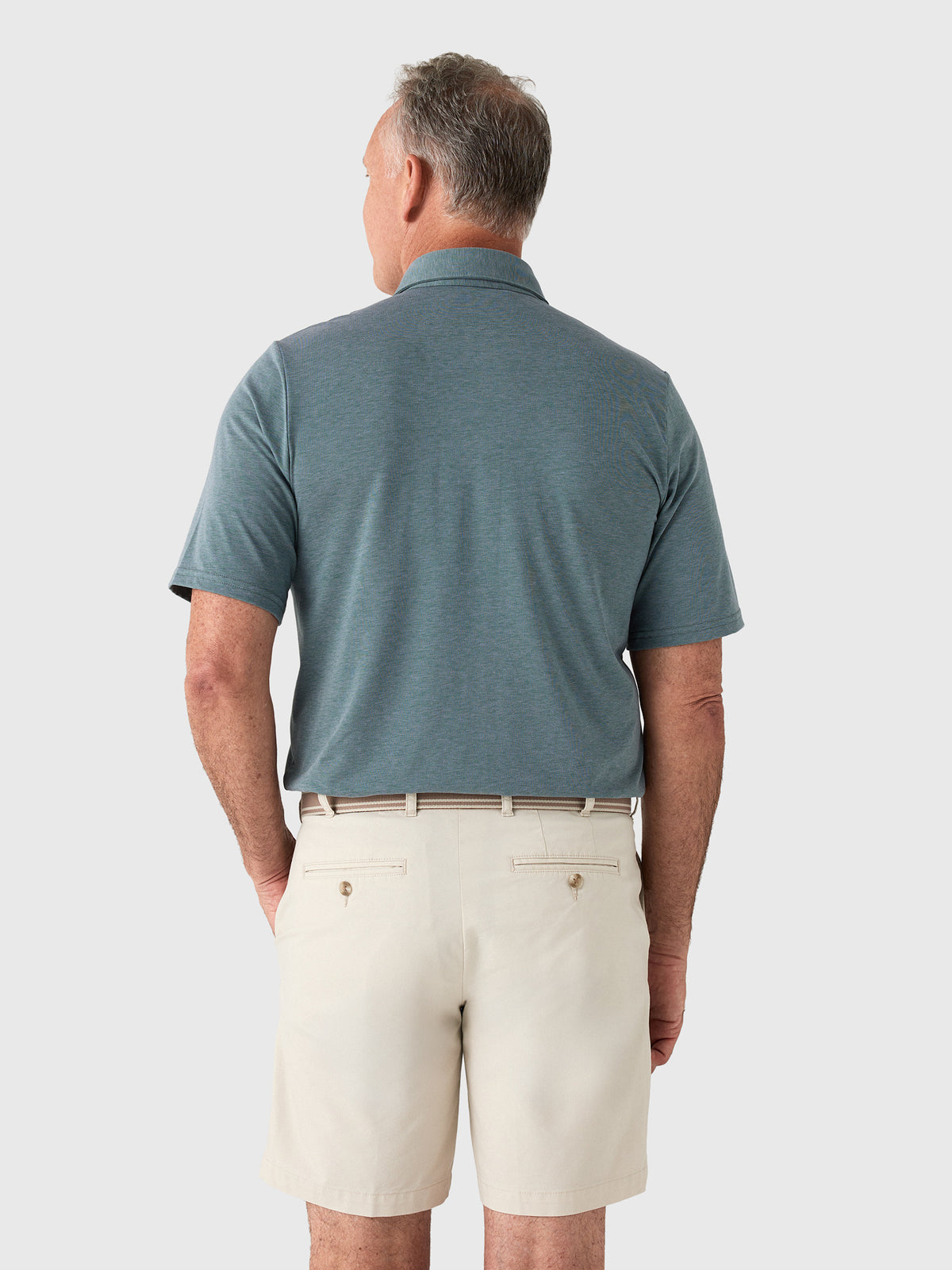 Criquet Men's Performance Players Polo - Saint Bernard