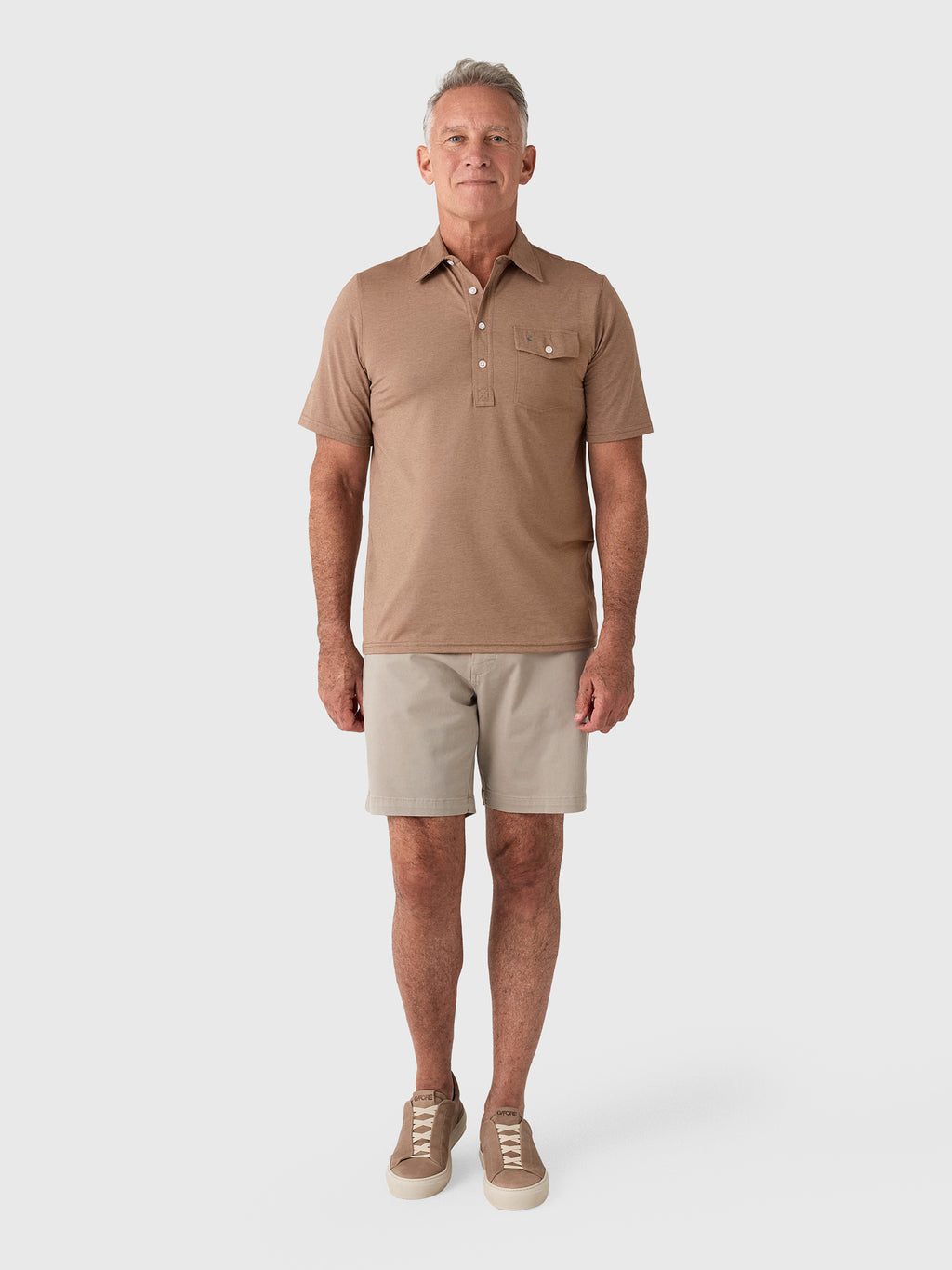 Criquet Men's Performance Players Polo - Saint Bernard