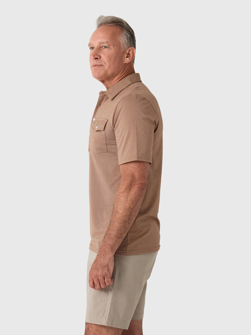 Criquet Men's Performance Players Polo - Saint Bernard