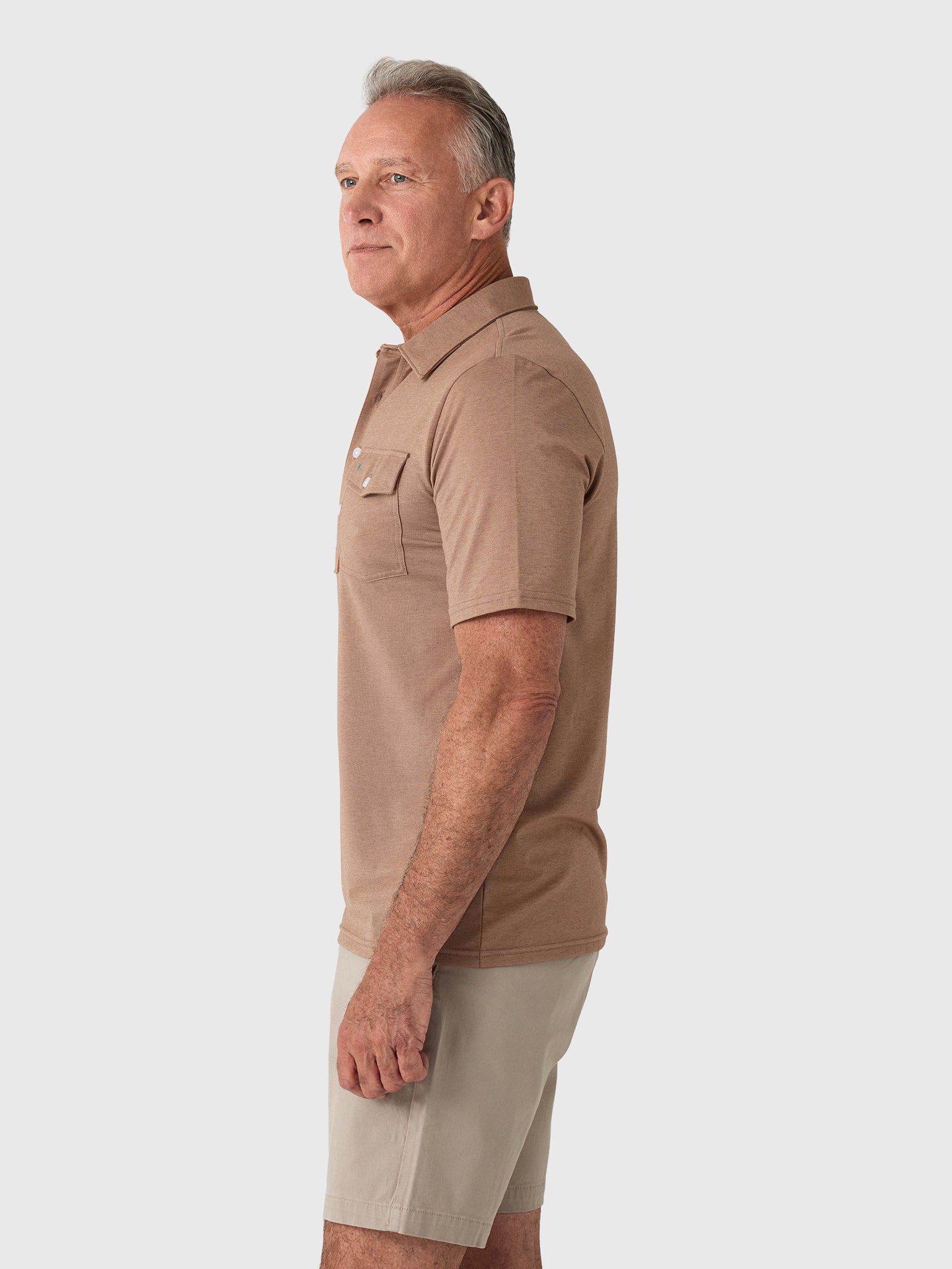 Criquet Men's Performance Players Polo - Saint Bernard
