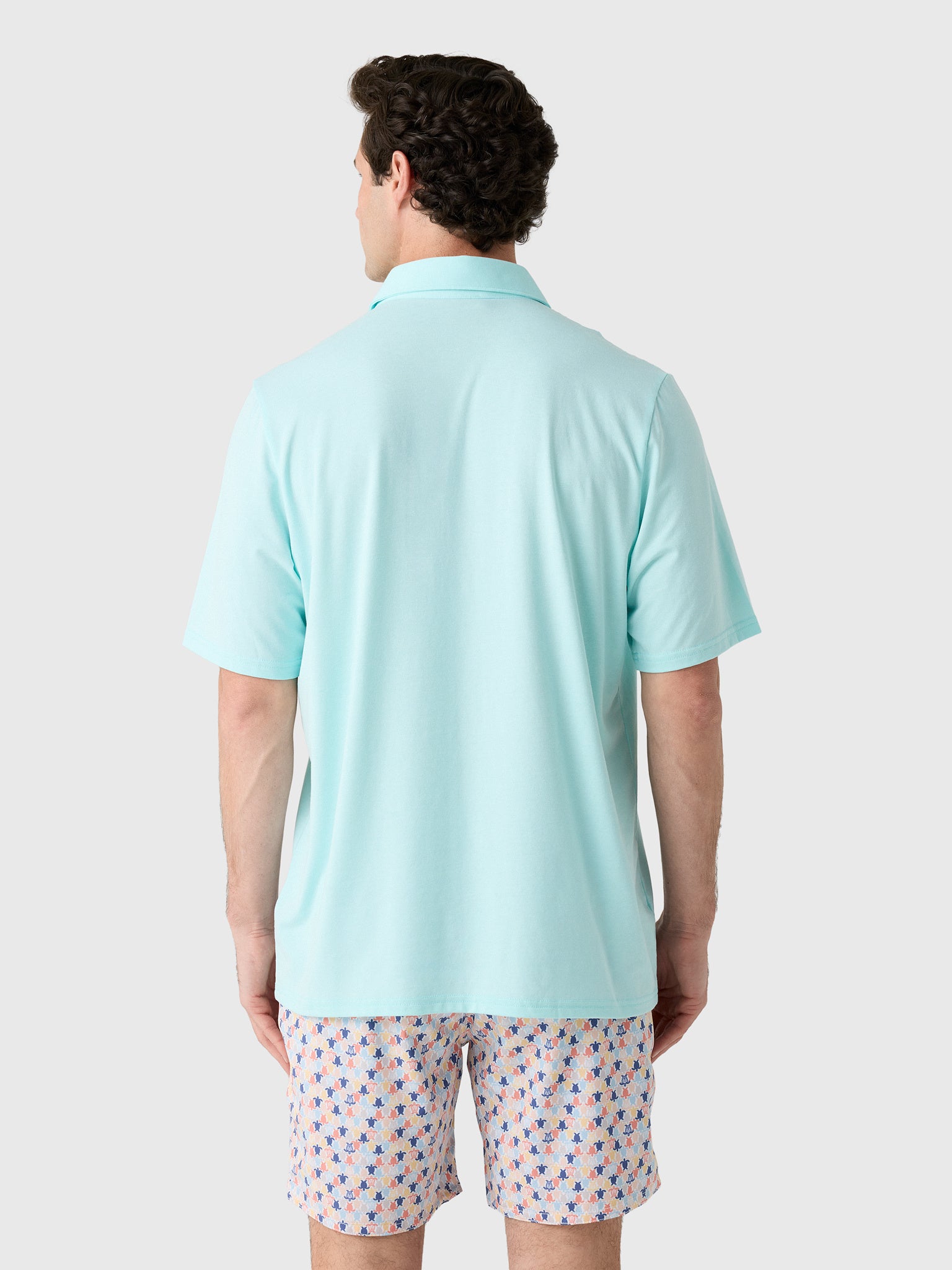 Criquet Men's Performance Players Polo - Saint Bernard