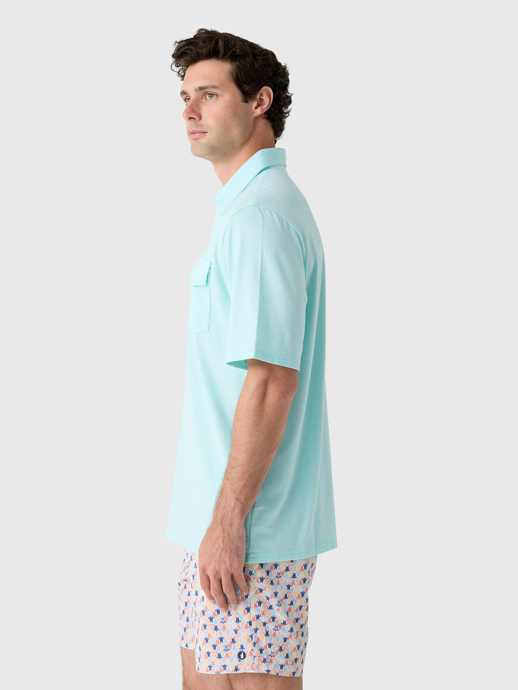 Criquet Men's Performance Players Polo - Saint Bernard