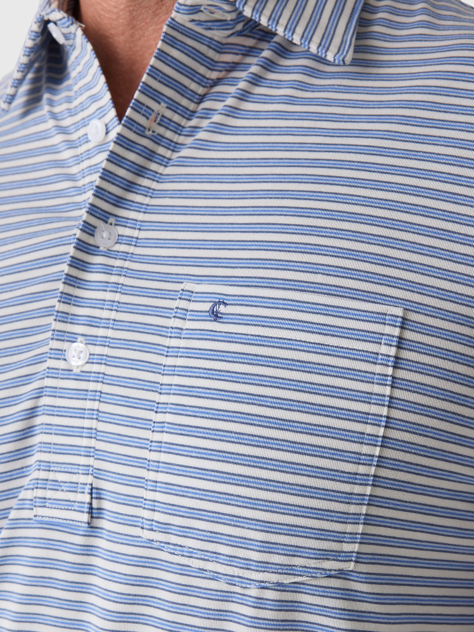 Criquet Men's Performance Players Polo - Saint Bernard
