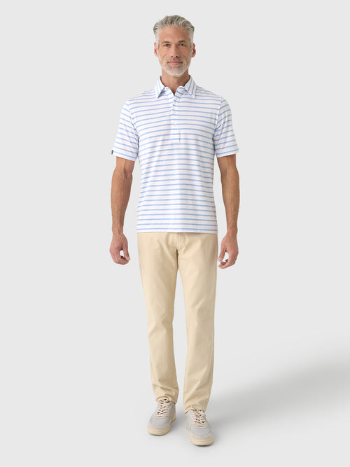 Criquet Men's Venice Stripe Performance Range Polo