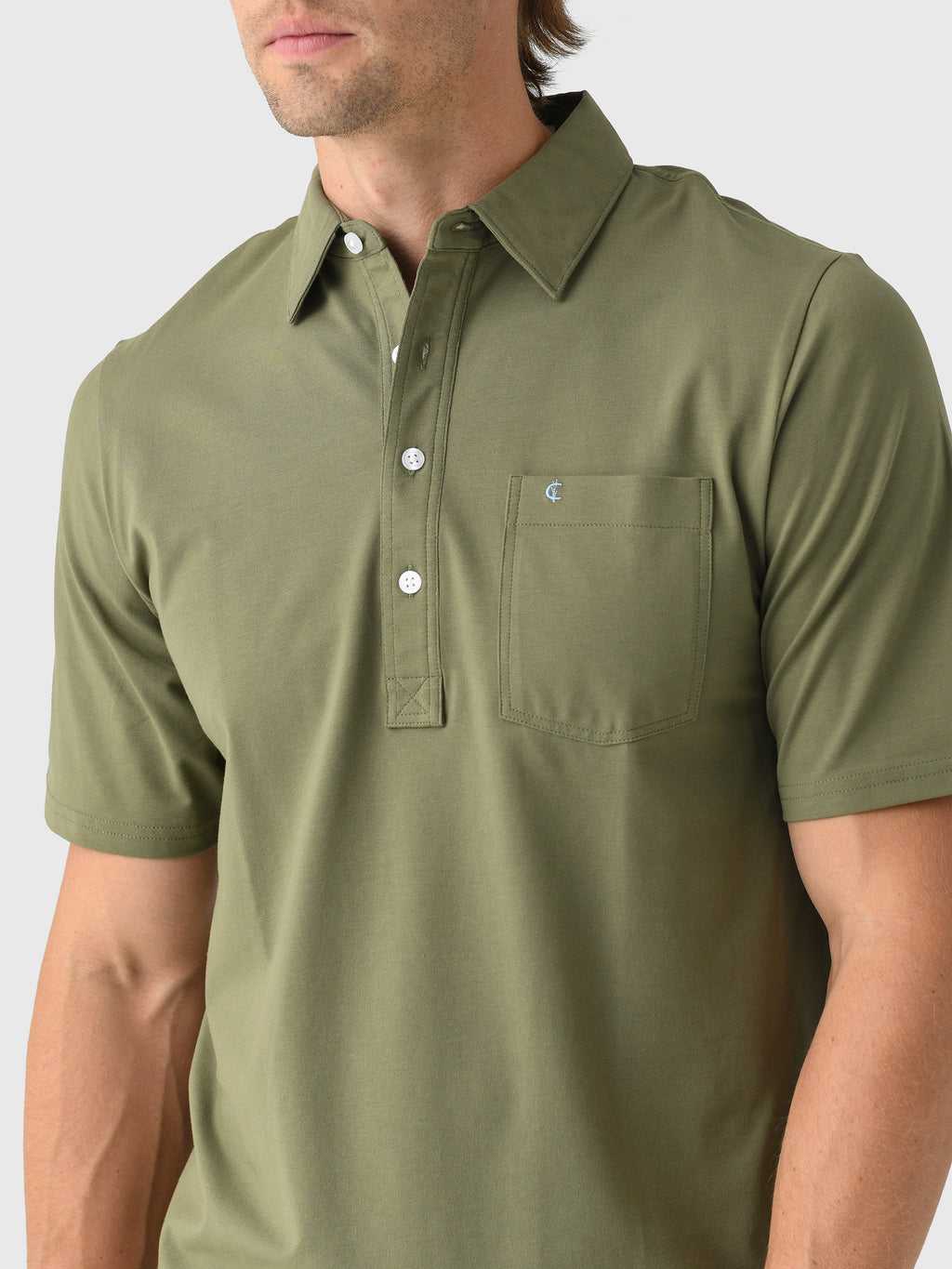 Criquet Men's Top Shelf Players Polo - Saint Bernard