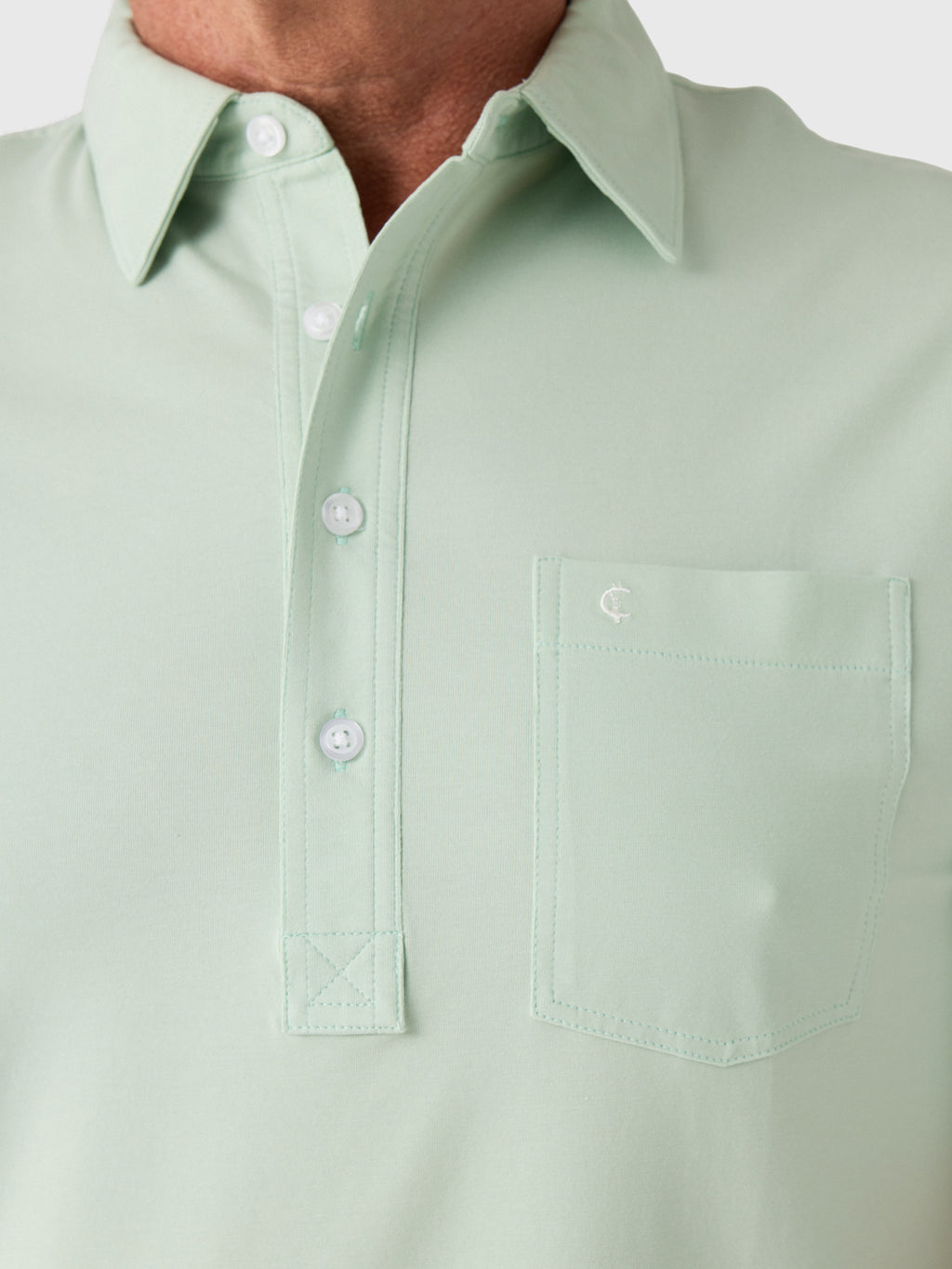Criquet Men's Top Shelf Players Polo - Saint Bernard
