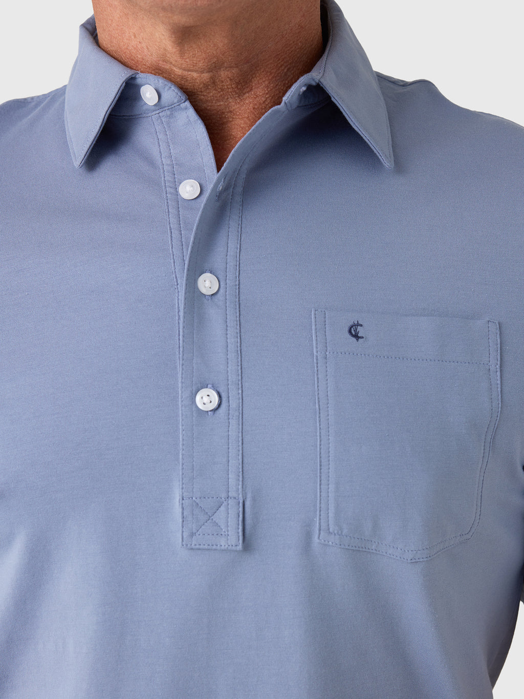 Criquet Men's Top Shelf Players Polo - Saint Bernard