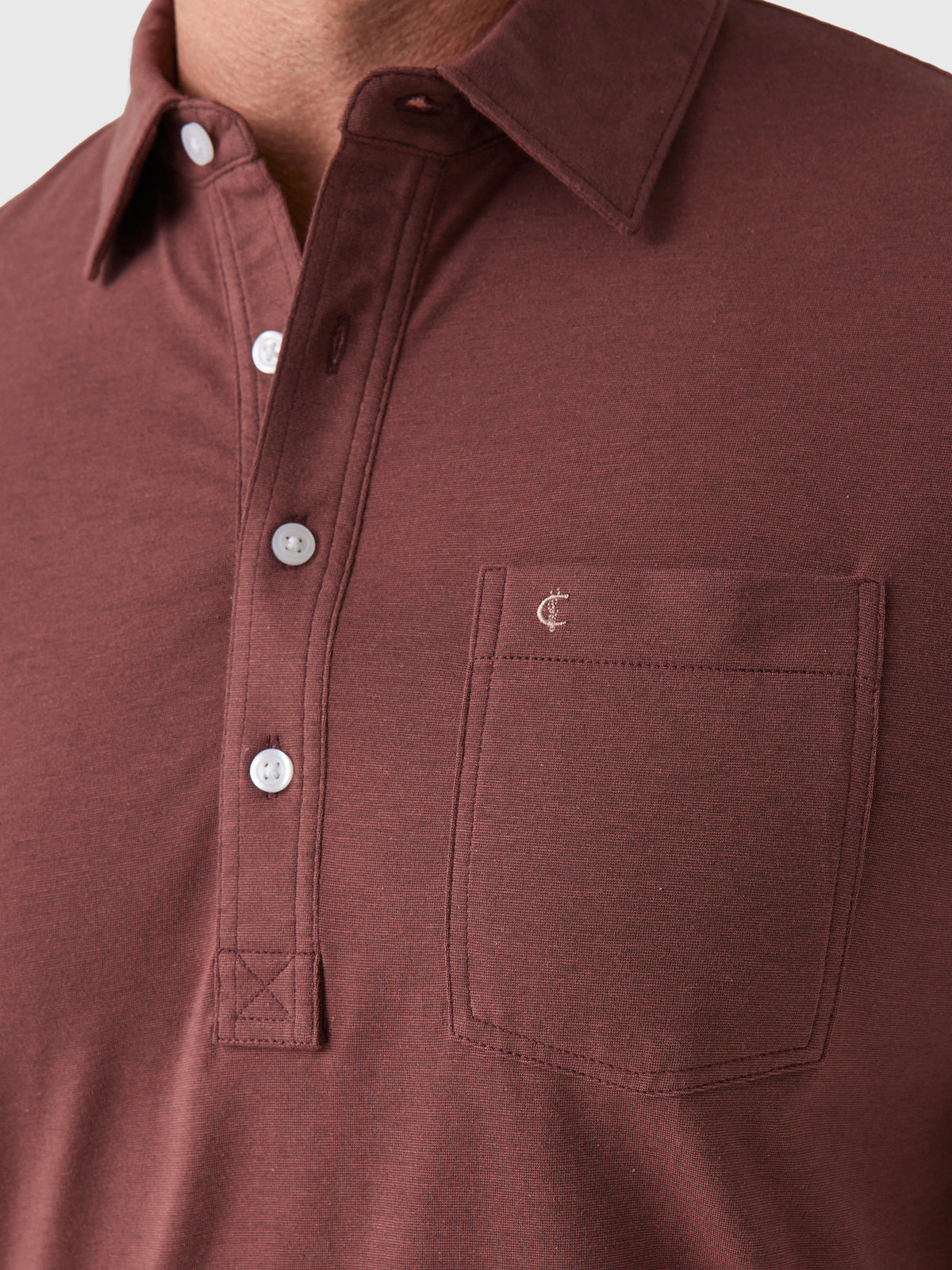 Criquet Men's Top Shelf Players Polo - Saint Bernard