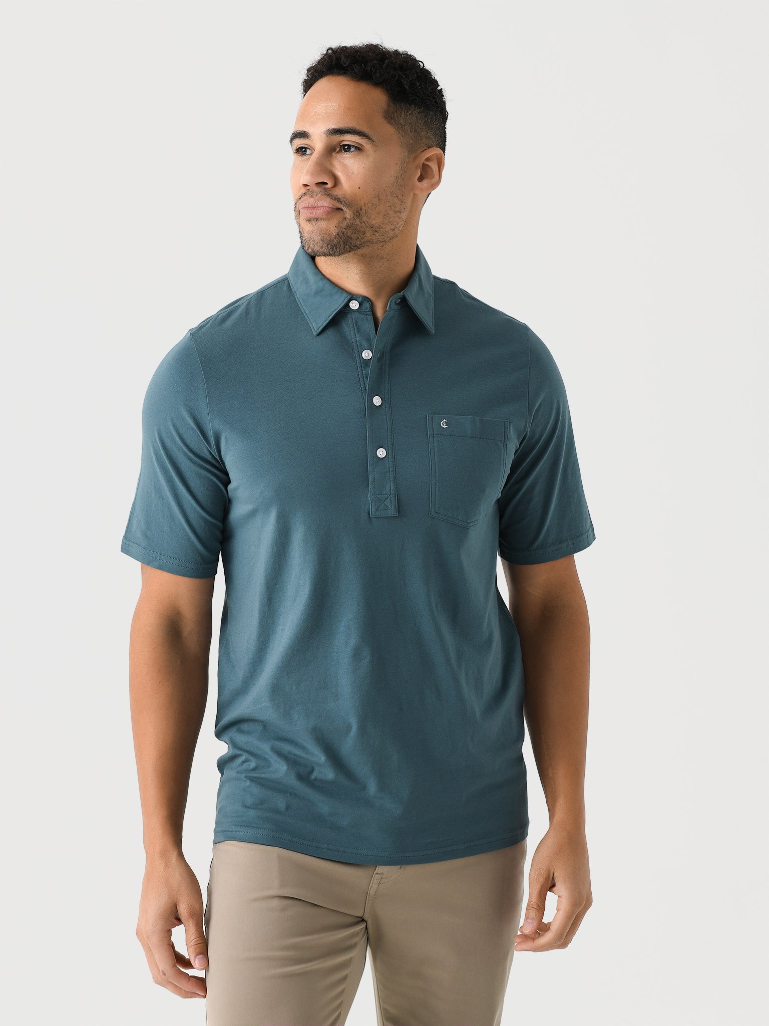 Criquet Men's Top Shelf Players Polo - Saint Bernard