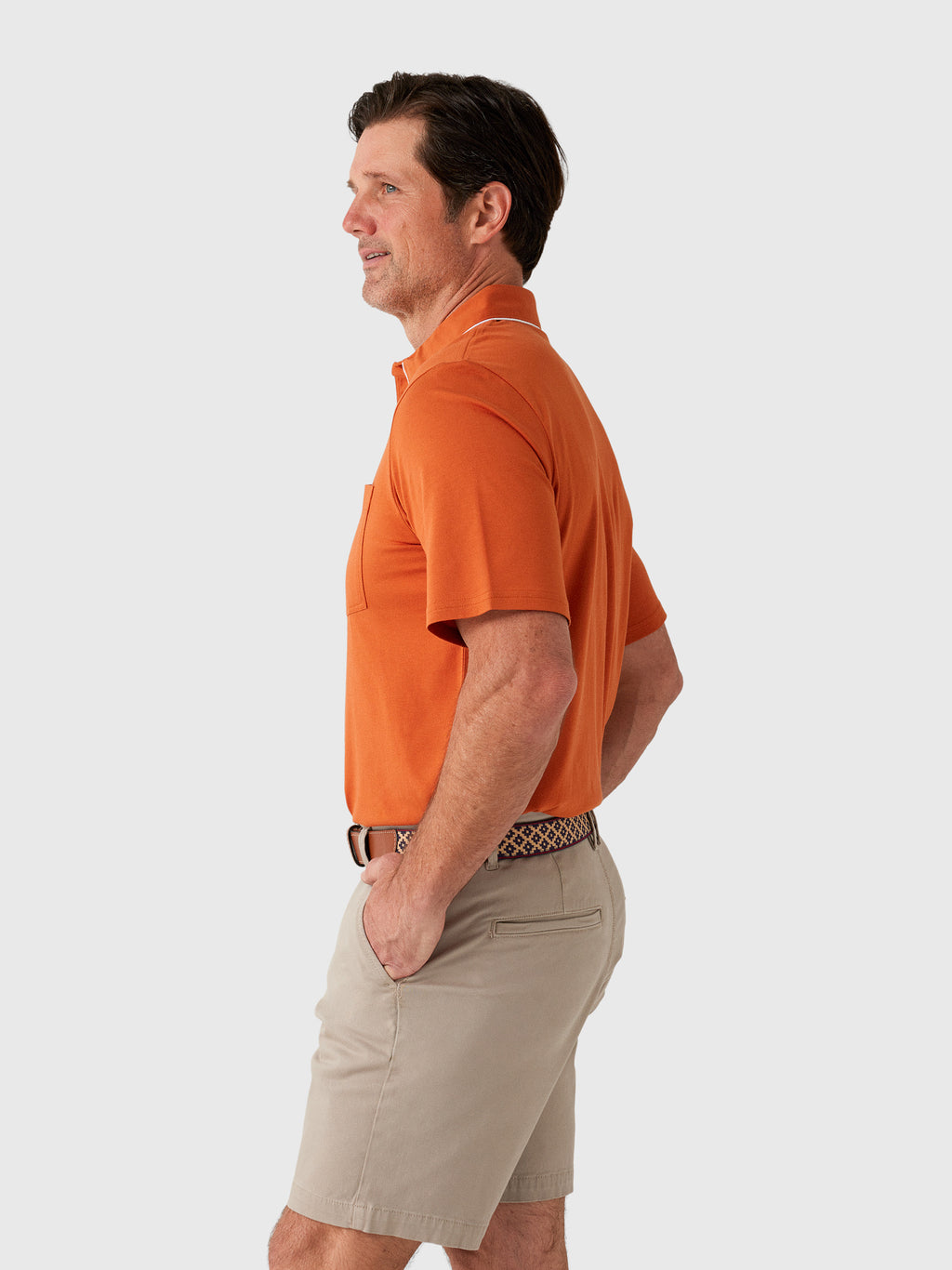 Criquet Men's Throwback Players Polo