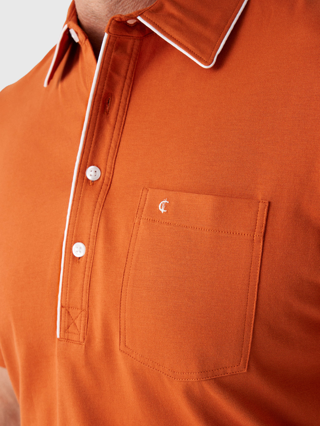 Criquet Men's Throwback Players Polo