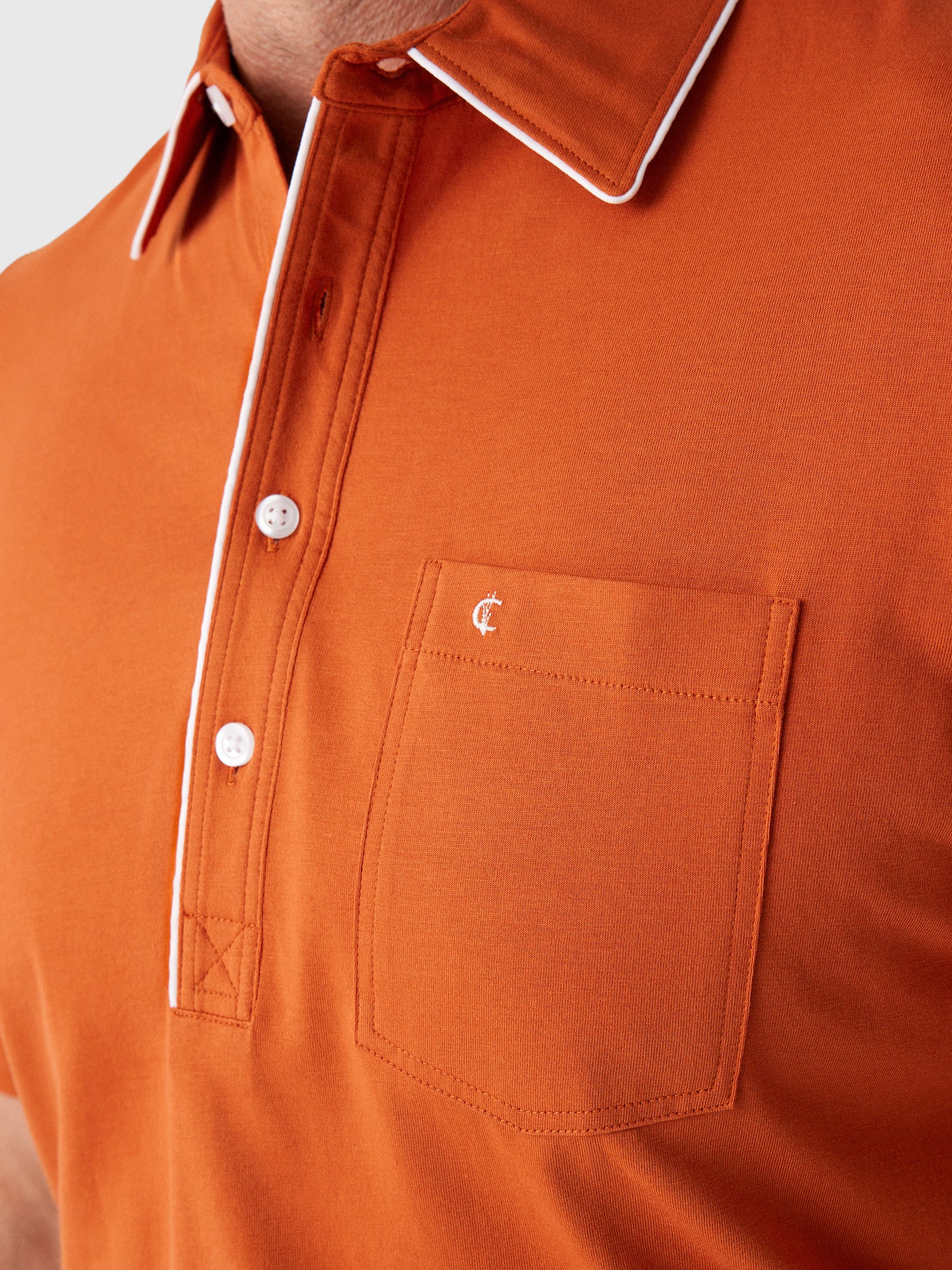 Criquet Men's Throwback Players Polo
