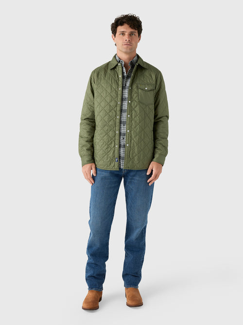 Criquet Men's Quilted Shacket