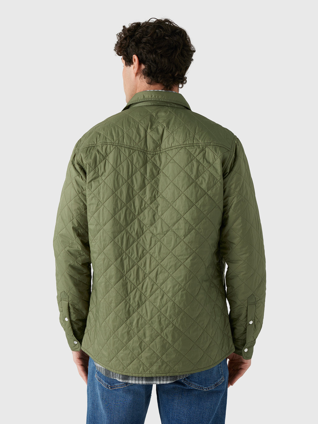 Criquet Men's Quilted Shacket - Saint Bernard