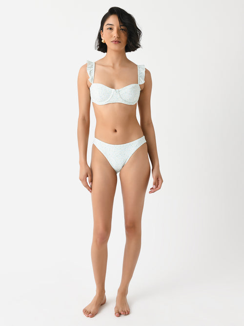 Minnow Women's Ruffle Strap Bikini Top