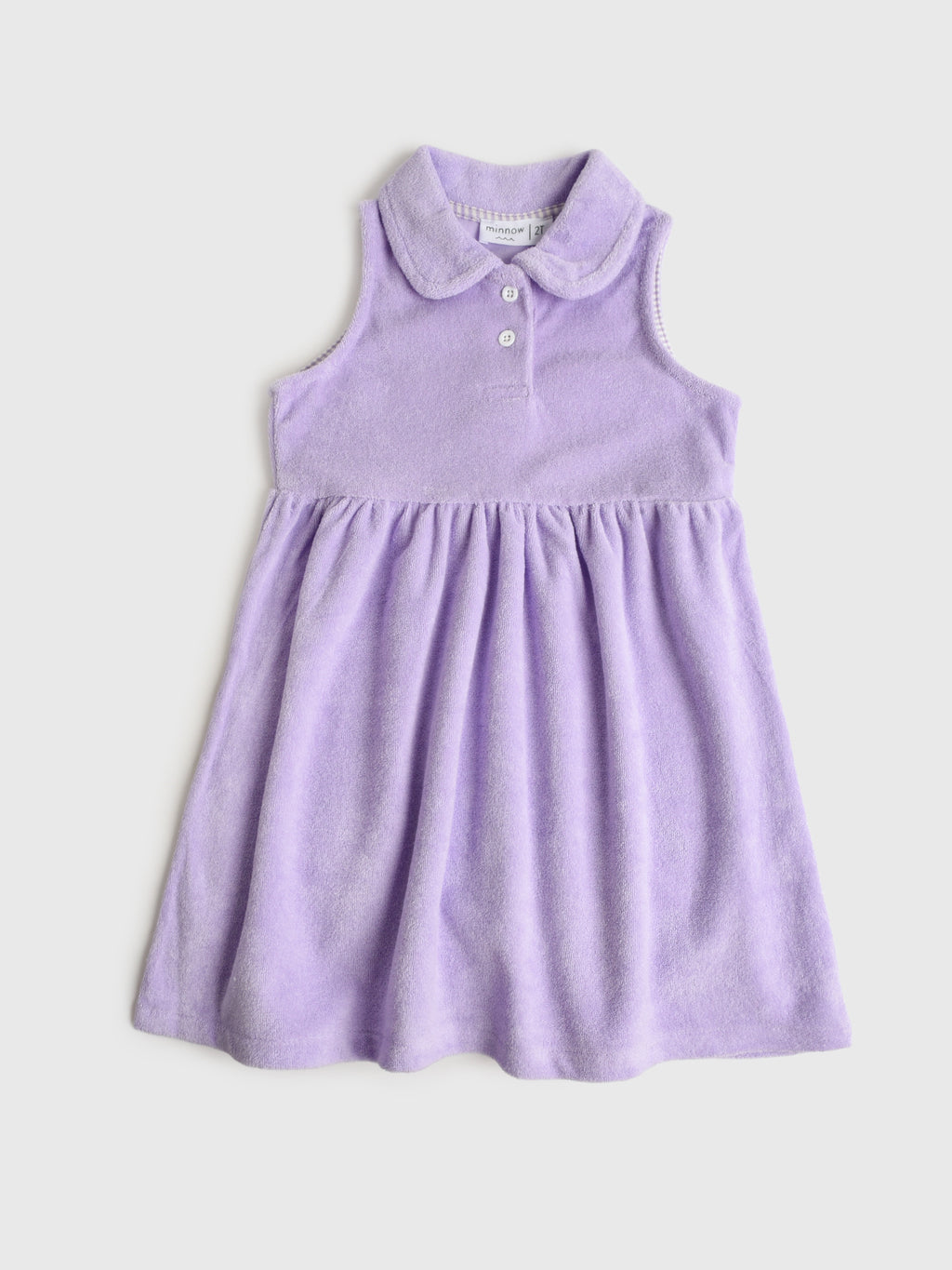 Minnow Girls' Breeze French Terry Tennis Dress - Saint Bernard