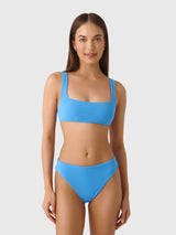 Minnow Women's Terry Square Neck Bikini Top - Saint Bernard