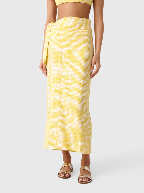 Minnow Women's Soleil Gingham Pareo