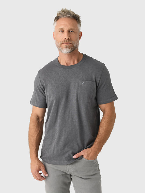 Criquet Men's Slub Cotton Pocket T-Shirt