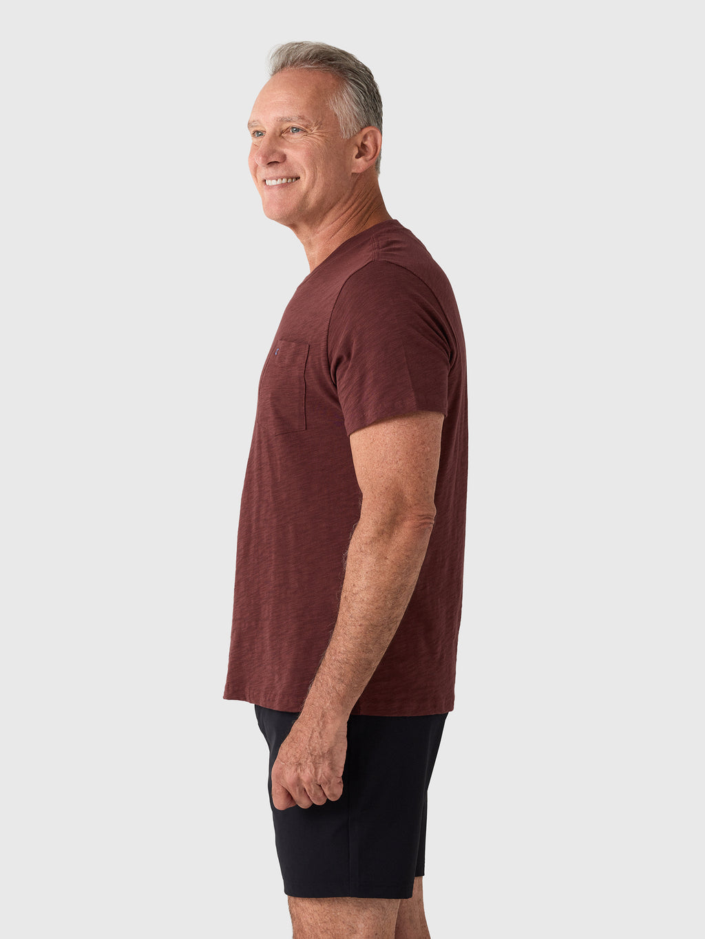 Criquet Men's Slub Cotton Pocket T-Shirt - Saint Bernard