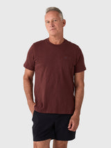 Criquet Men's Slub Cotton Pocket T-Shirt - Saint Bernard