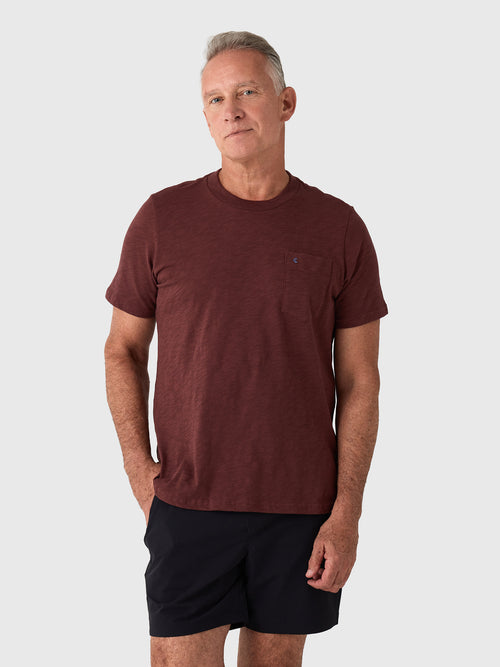 Criquet Men's Slub Cotton Pocket T-Shirt