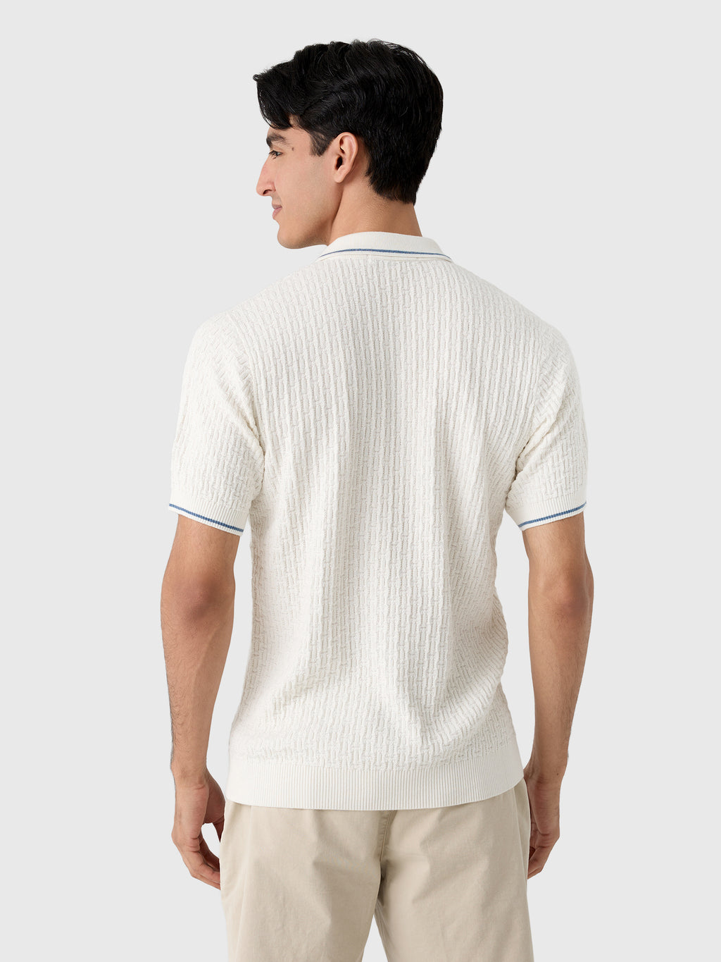 Criquet Men's Bungalow Sweater Polo - Saint Bernard