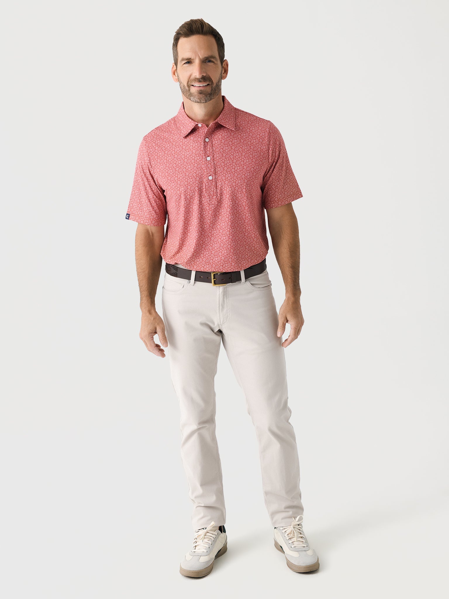 Criquet Men's Performance Sport Range Polo | $104.00 | Saint Bernard