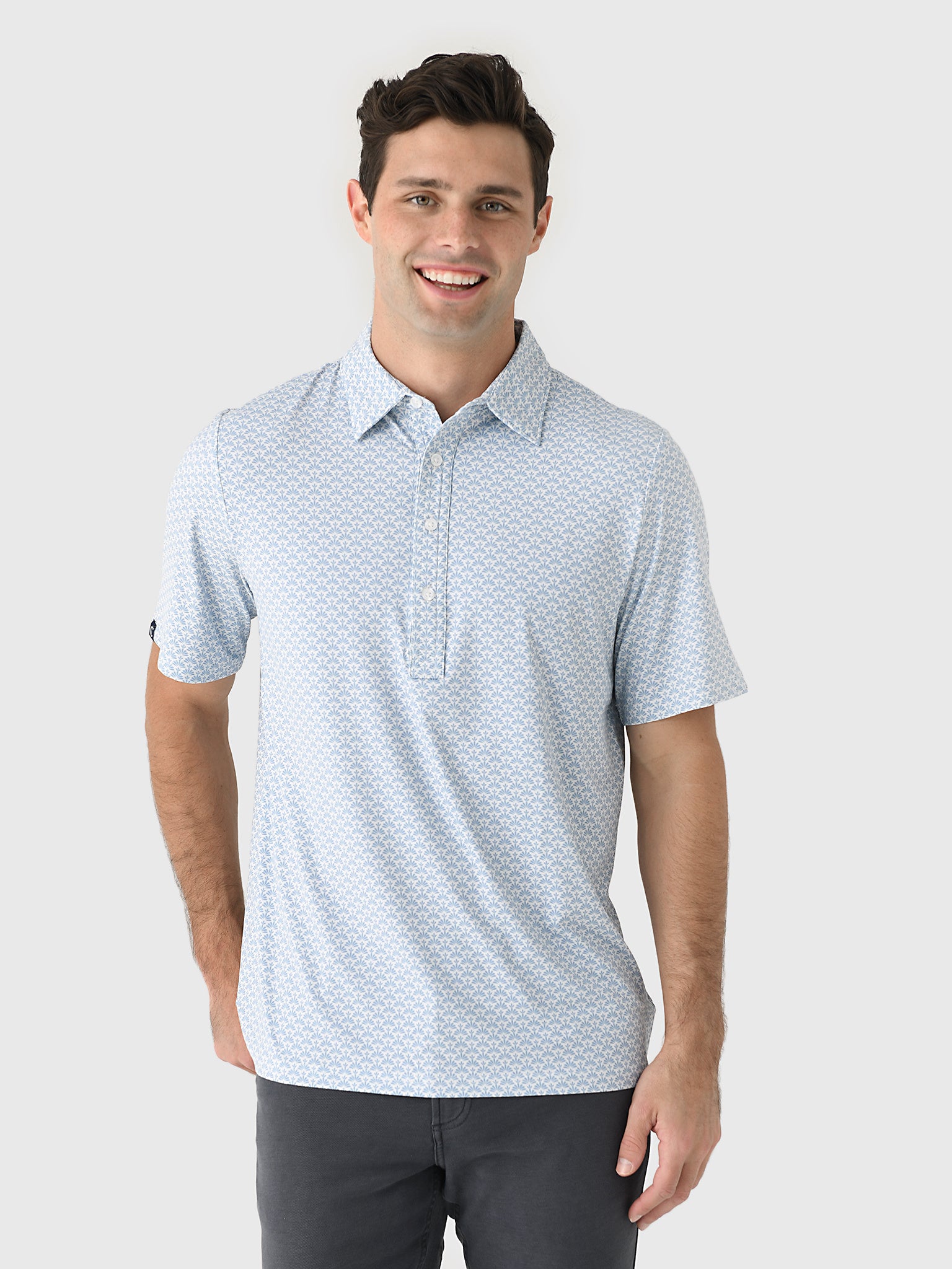 Criquet Men's Performance Sport Range Polo - Saint Bernard