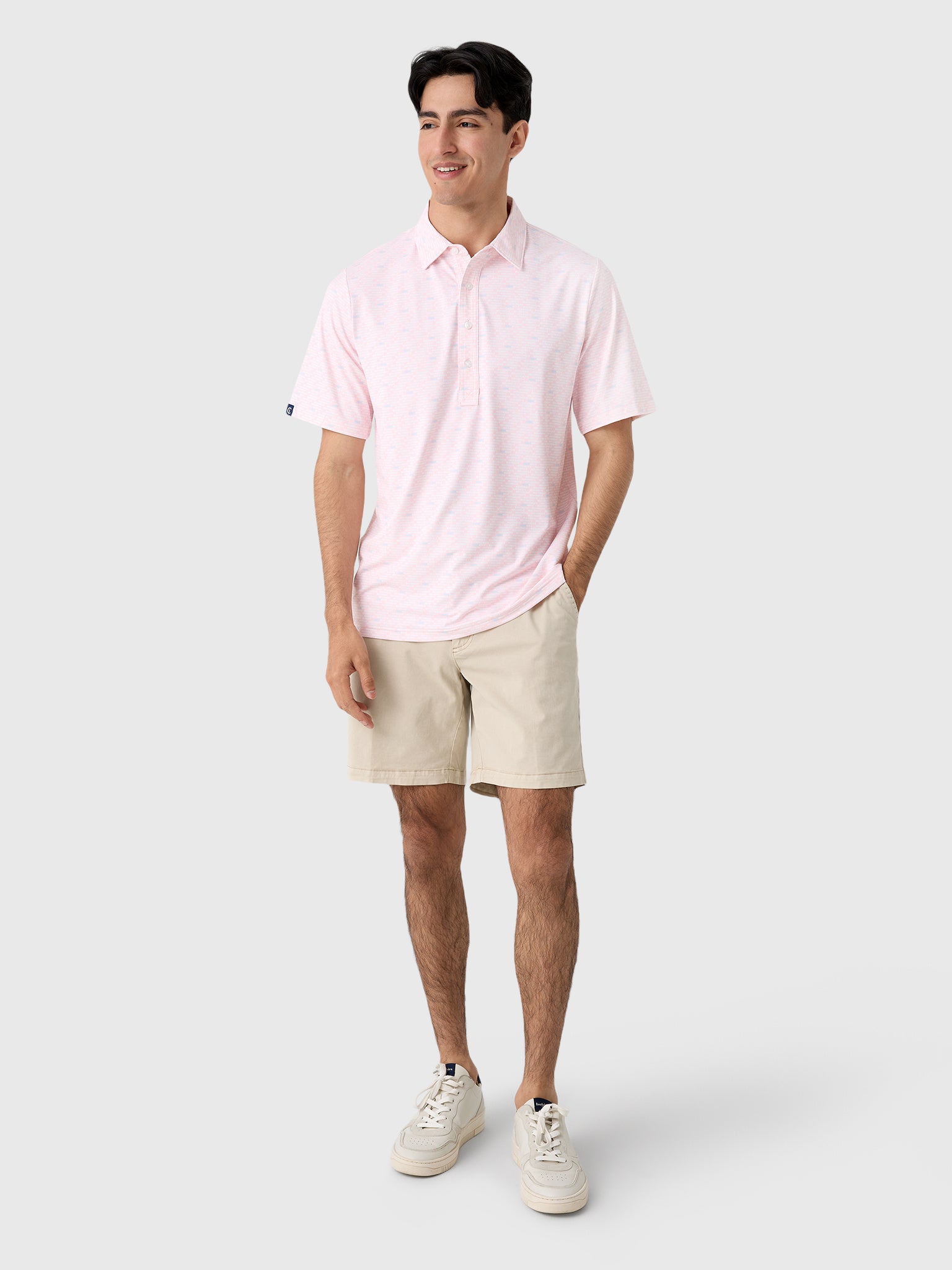 Criquet Men's Performance Sport Range Polo - Saint Bernard