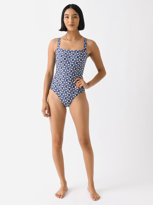 Minnow Women's Ditch Plains Daisy One-Piece Swimsuit