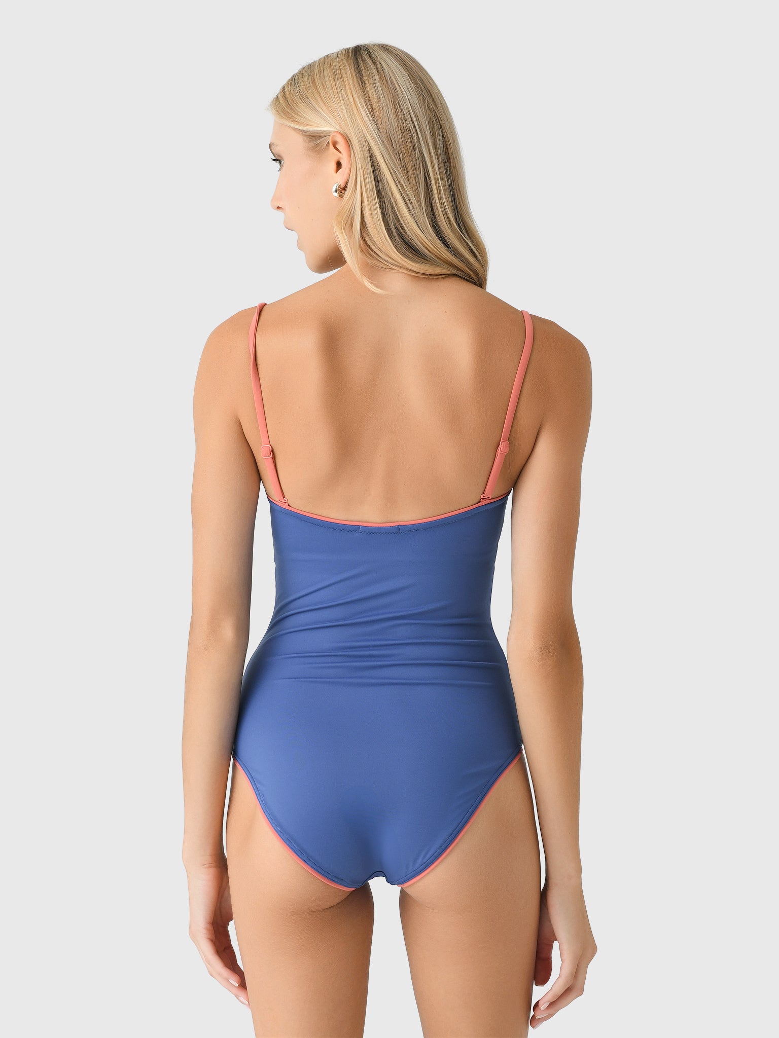Minnow Women's Newport Navy One-Piece Swimsuit – Saint Bernard