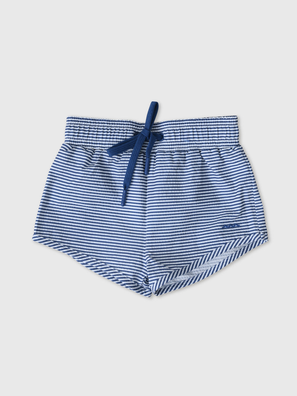 Minnow Boys' Harbor Stripe Boardie Short - Saint Bernard