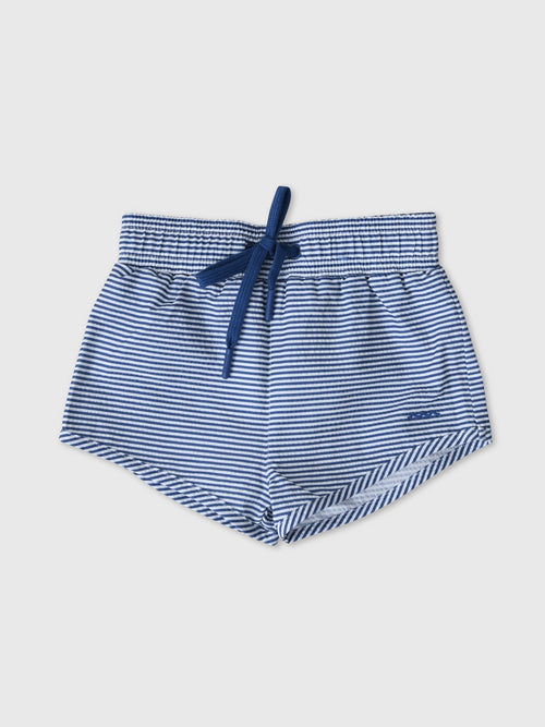 Minnow Boys' Harbor Stripe Boardie Short