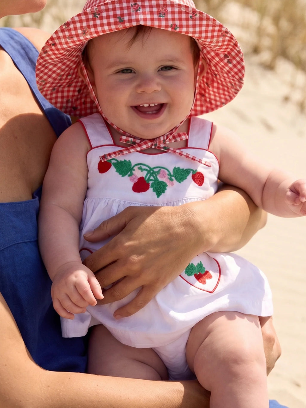 Minnow Baby Girls' Heart Pocket Tank & Bloomer Set - Saint Bernard