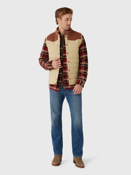 Criquet Men's Jackson Vest - Saint Bernard