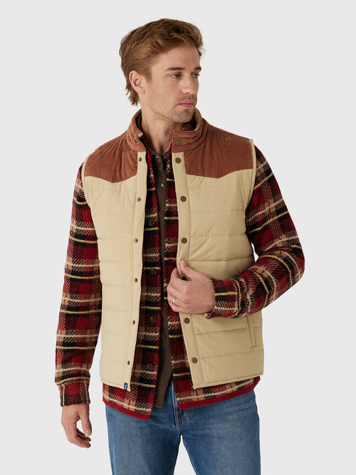 Criquet Men's Jackson Vest - Saint Bernard