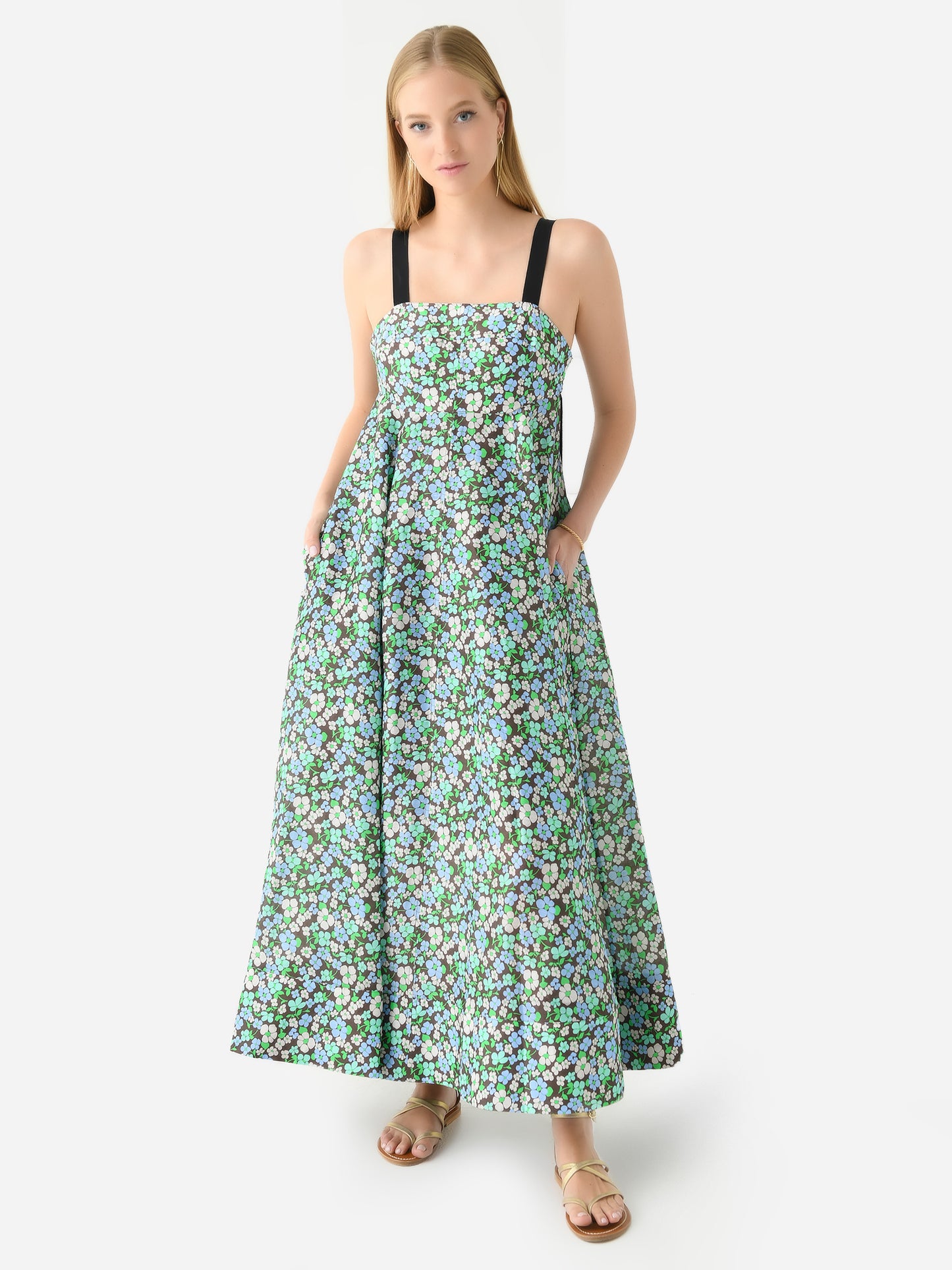 Lee Mathews Women's Meadow Dress - Saint Bernard