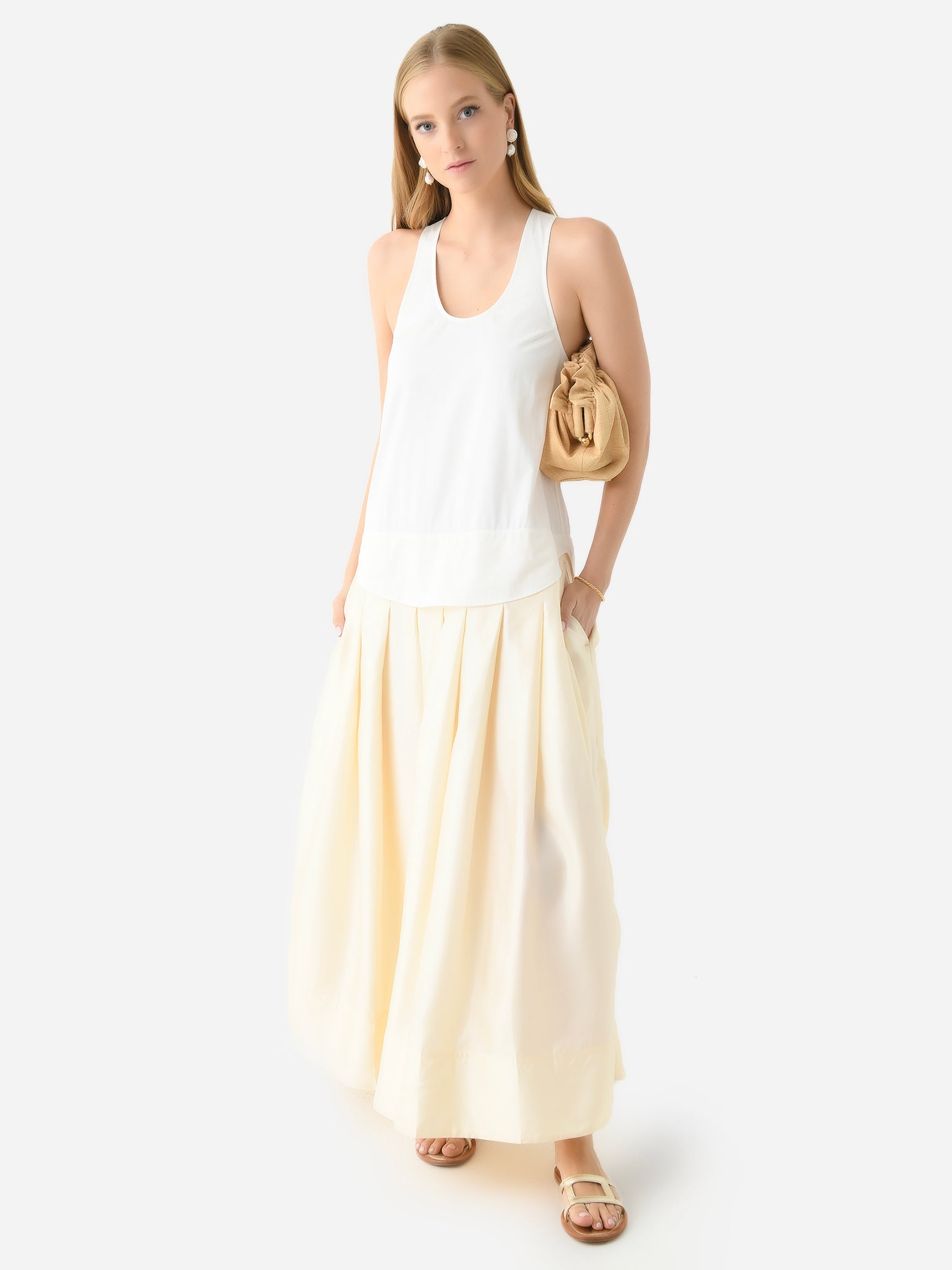 Lee Mathews Women's Maddy Racerback Dress - Saint Bernard