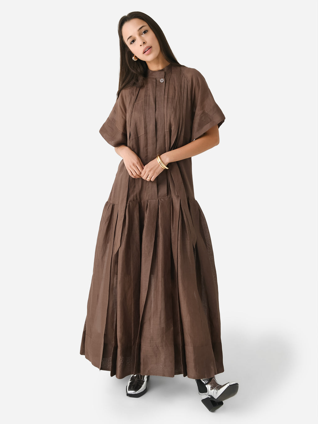 Lee Mathews Women's Hana Dress - Saint Bernard