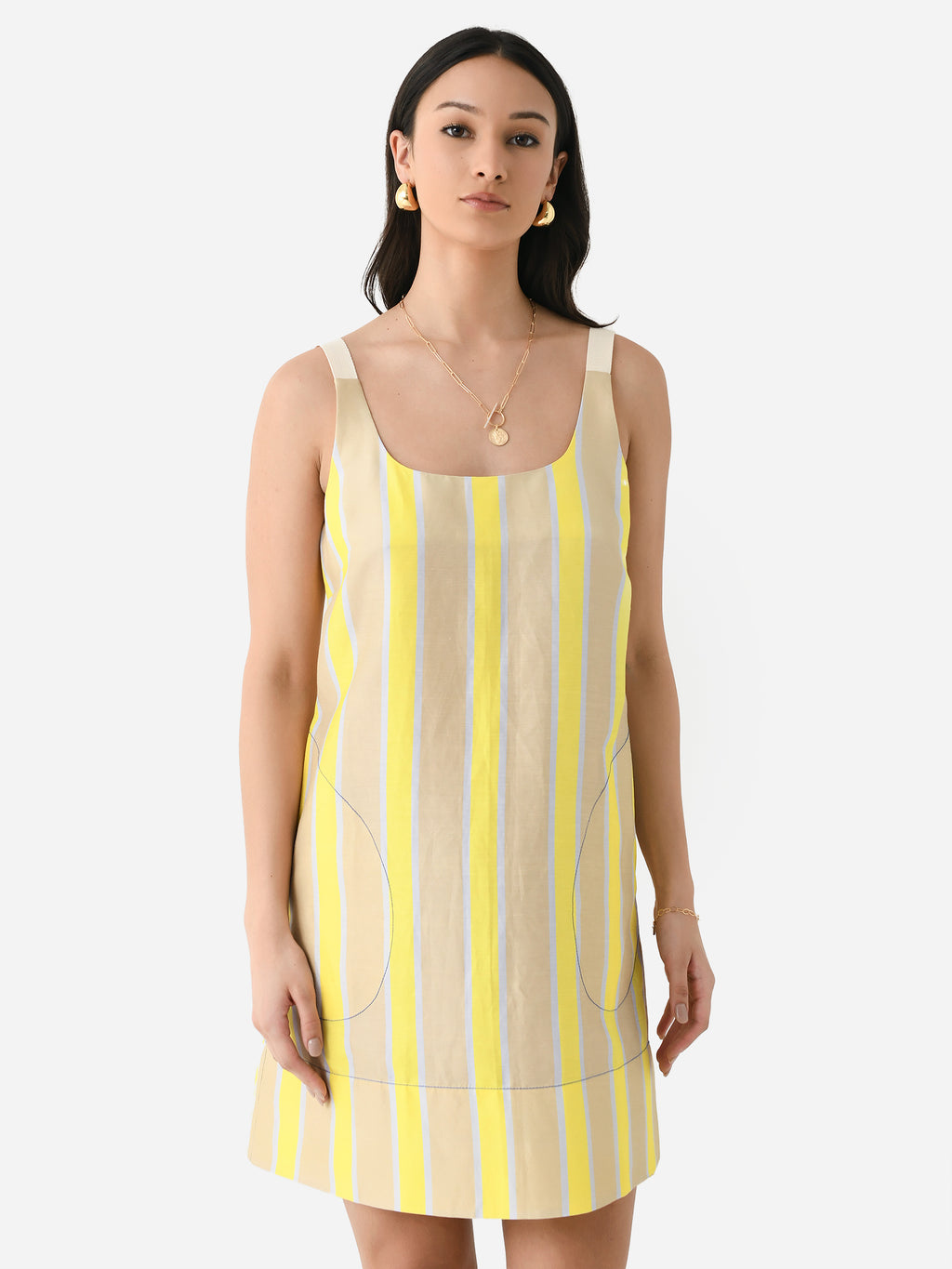 Lee Mathews Women's Emmy Mini Dress - Saint Bernard