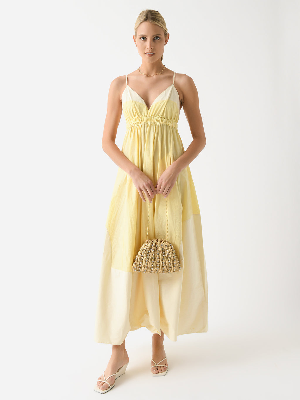 Lee Mathews Women's Mina Cami Dress - Saint Bernard