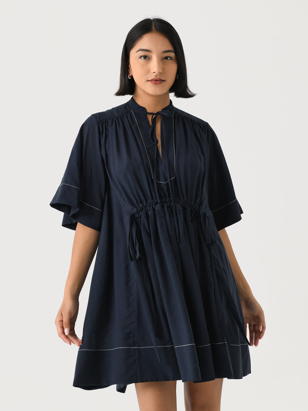 Lee Mathews Women's Clement Mini Dress - Saint Bernard