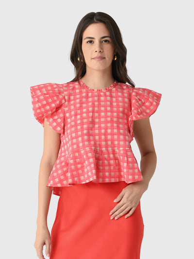Lee Mathews Women's Nina Top - Saint Bernard
