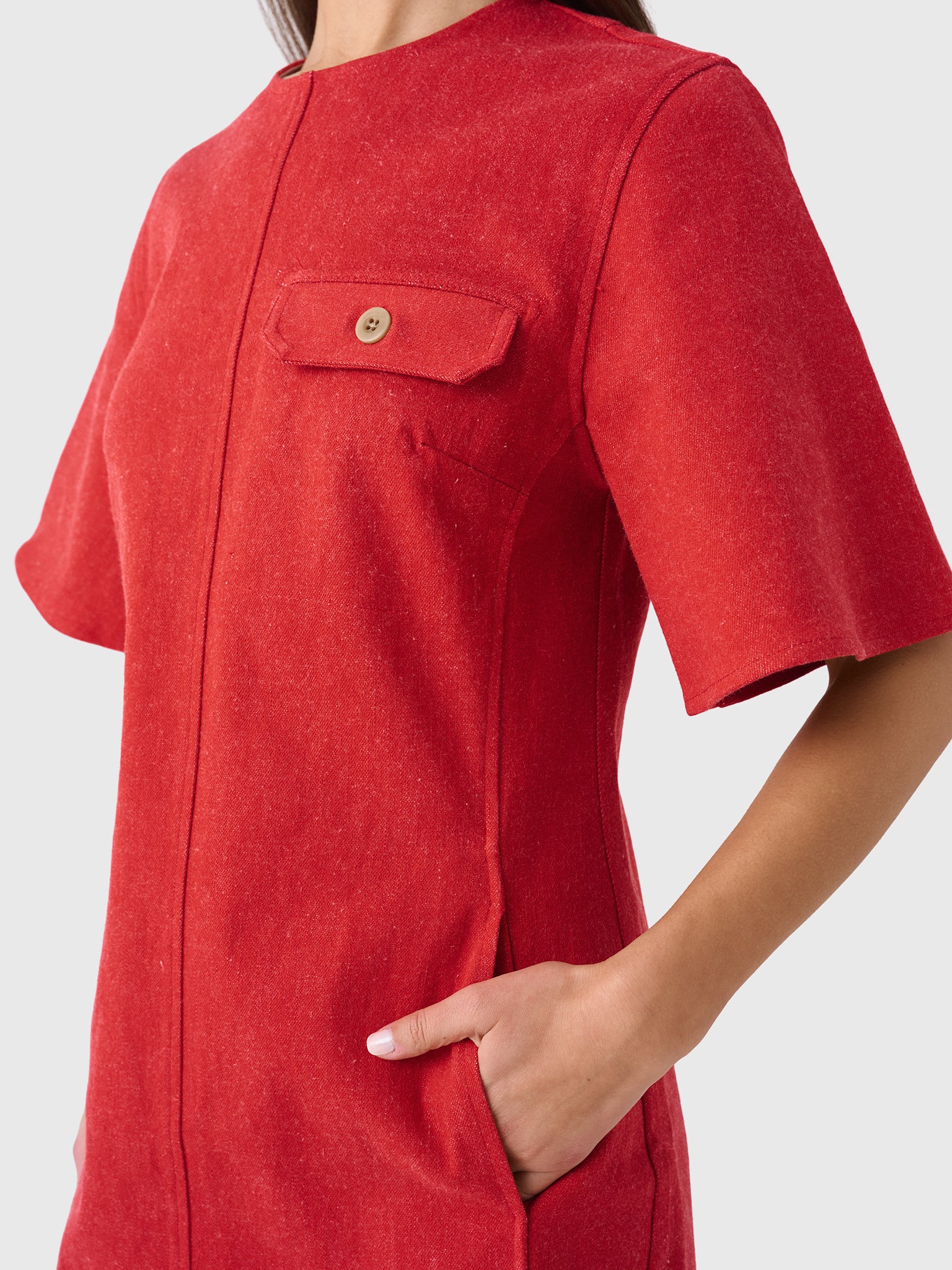 Lee Mathews Women's Maxine Mini Dress - Saint Bernard