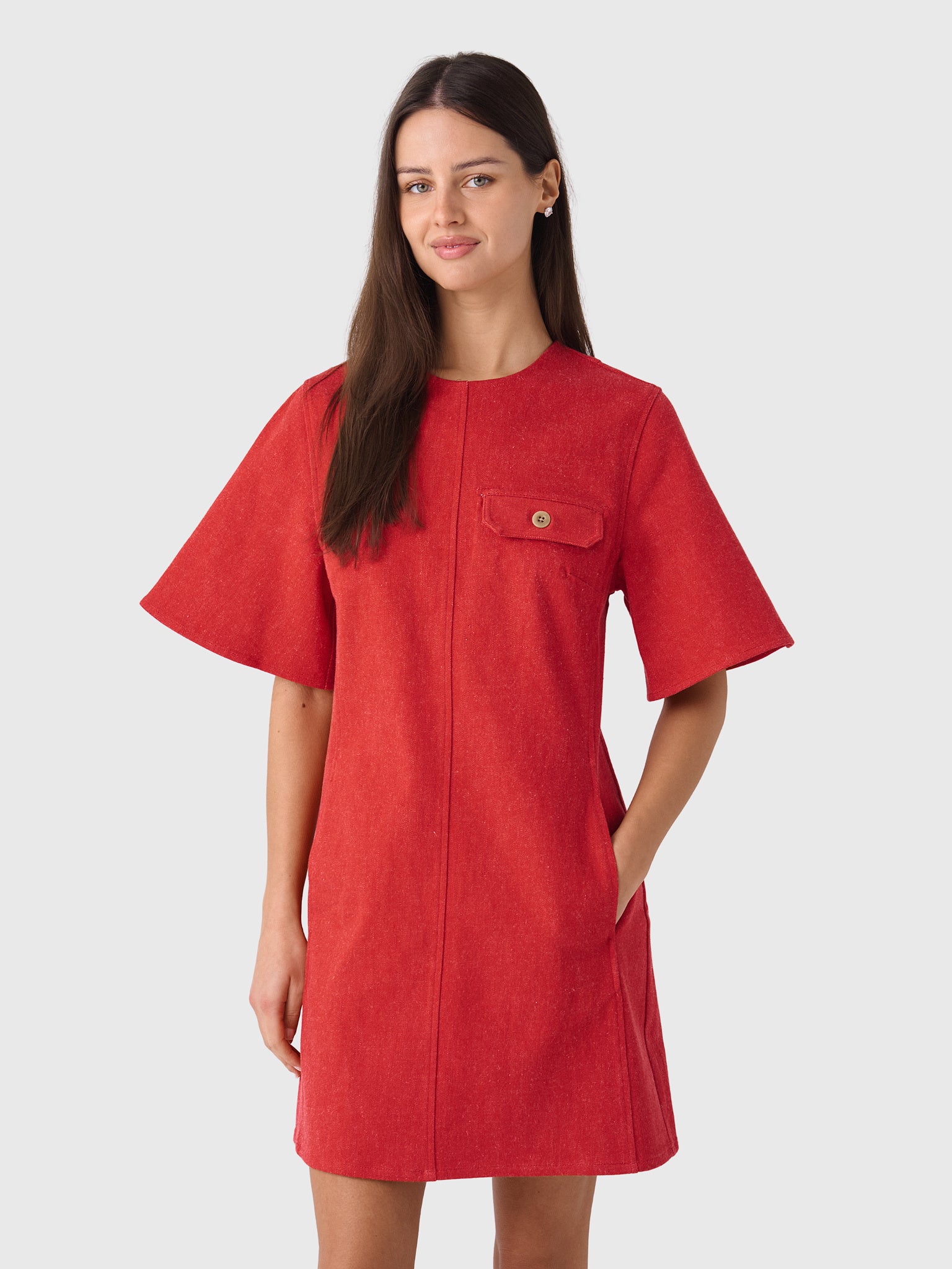 Lee Mathews Women's Maxine Mini Dress - Saint Bernard