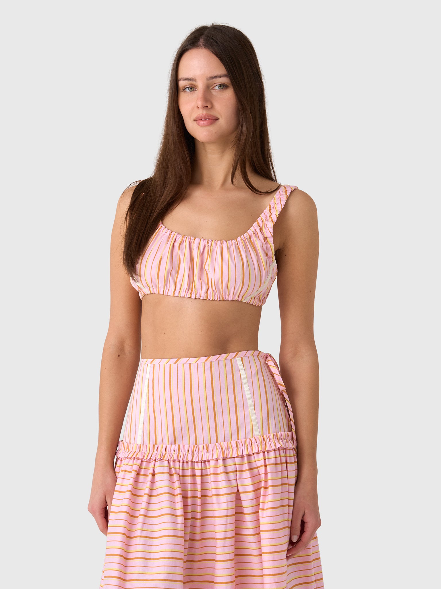 Lee Mathews Women's Marie Crop Top - Saint Bernard